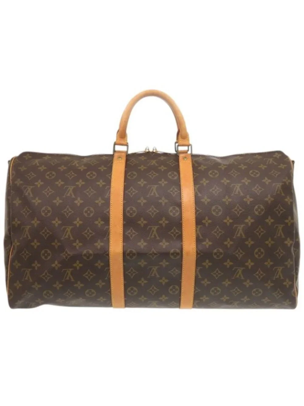Louis Vuitton Keepall Bandouliere 55 Monogram Boston Bag - Picture 2 of 10